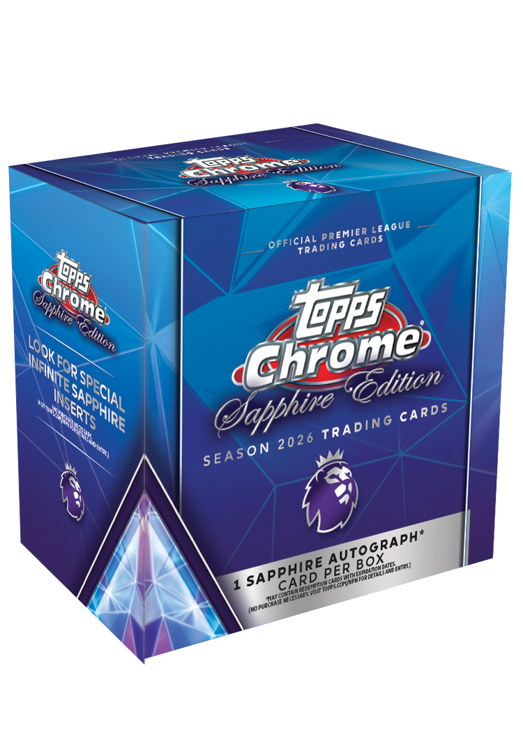 2025-26 Topps Chrome Premier League Sapphire Edition (Hobby)