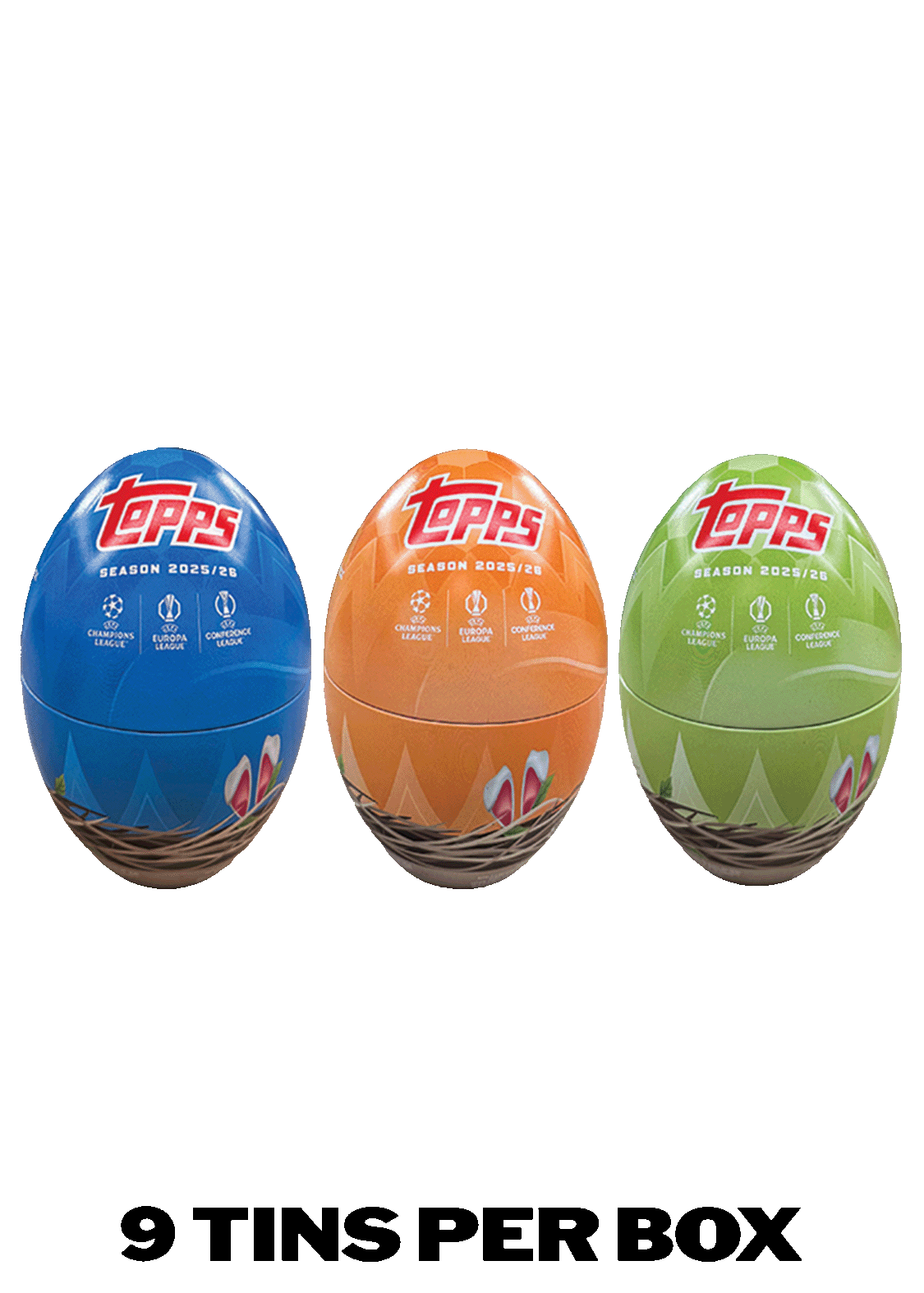 2025-26 Topps UEFA Club Competitions Spring Tin